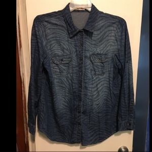 🎈SALE🎈👚#10.”MEL & Mo” ZEBRA PRINT TOP👚